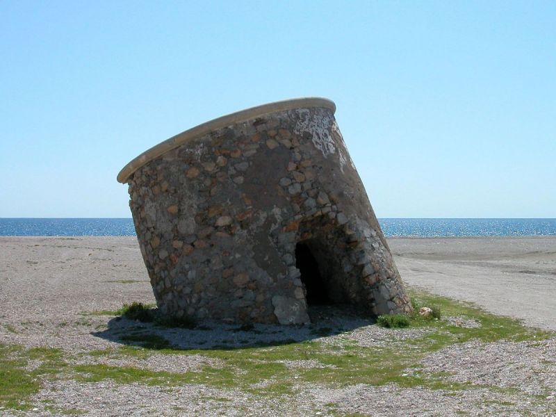 Ruined-Tower-on-Beach