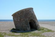 Ruined-Tower-on-Beach